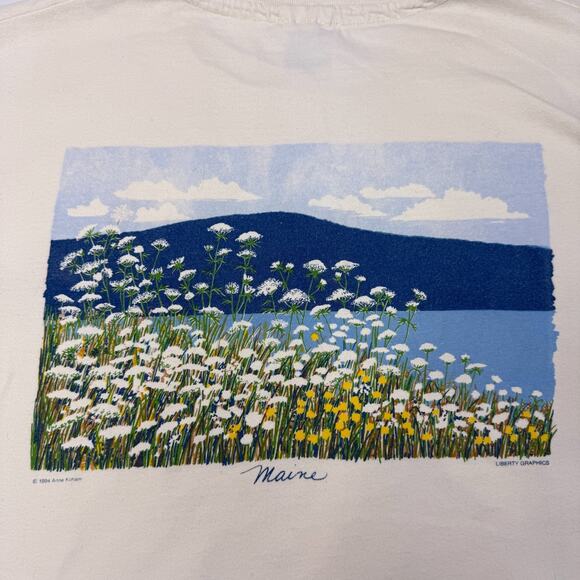 VTG 1994 Hanes Beefy TShirt Mens XL Duck Nature Wildlife 2 Sided Graphic USA - Picture 11 of 11